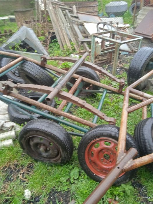 Саморобні причепи. Рама на колесах.