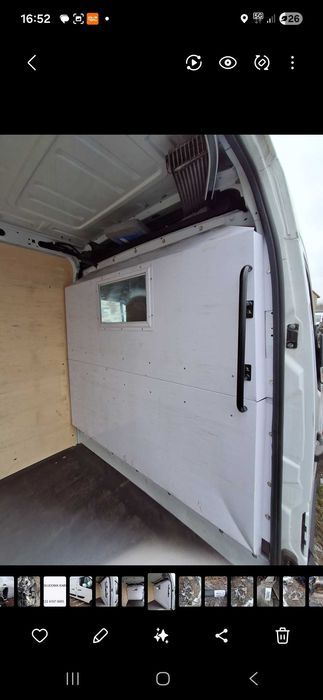 Renault master IV master 3 movano ściana grodziowa