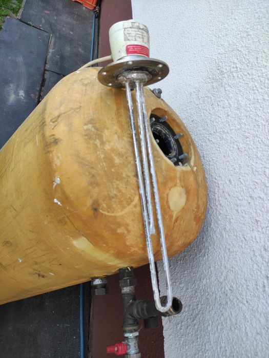Boiler Zbiornik cw płaszczowy 120l + grzałka