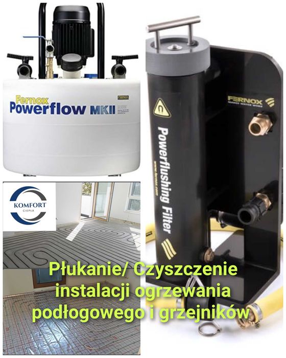 Płukanie instalacji grzewczych