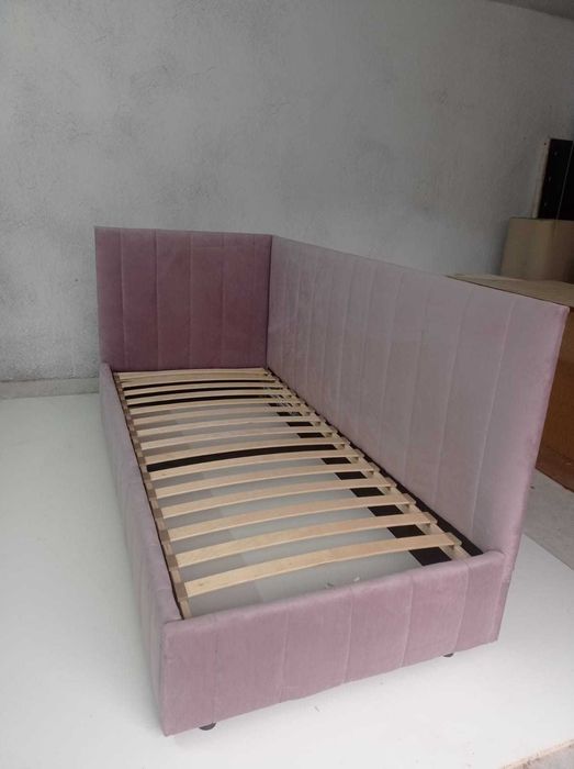 Łóżko tapicerowane 90/120/140/160/180/200 x200/SZTRUKS/WELUR/POJEMNIK