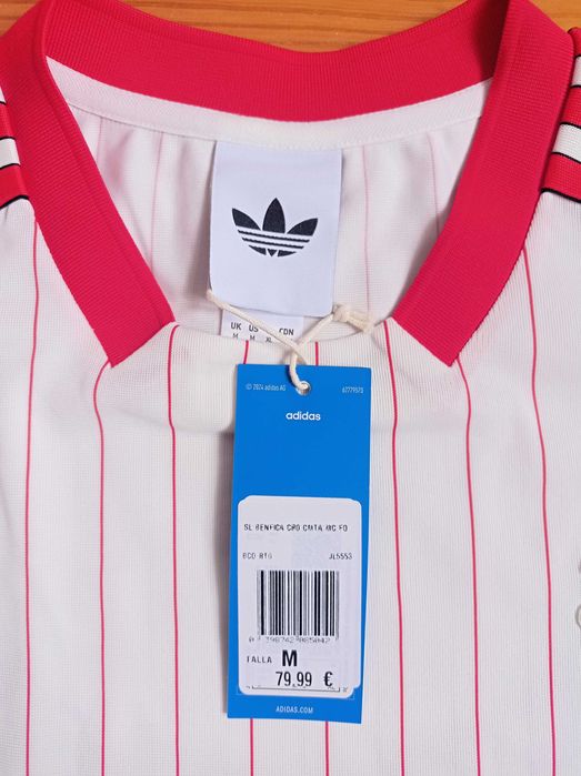 Camisola SL Benfica Retro Adidas Original Nova