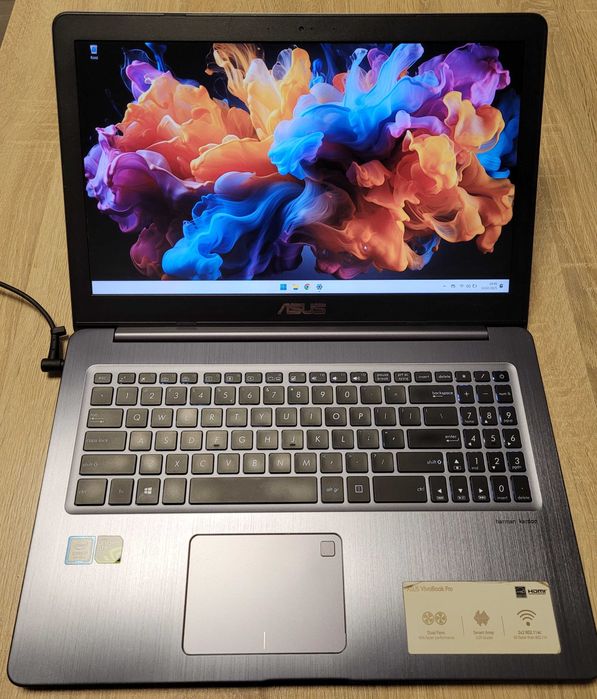 ASUS VivoBook Pro 15 N580GD i7-8750H/32GB/SSD256+1TB/GTX 1050/Win11