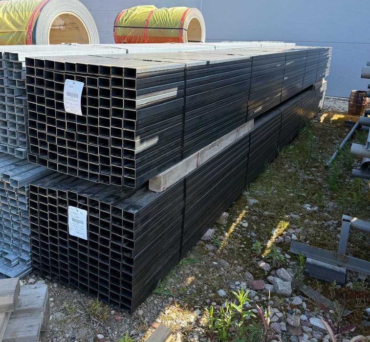 Profil stalowy czarny 60x40x1,5 60/40/1,5