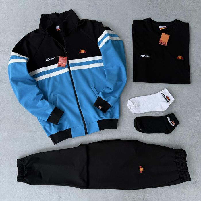 Чоловічий спортивний костюм еліс набір Ellesse [3в1] [S,M,L,XL,XXL]