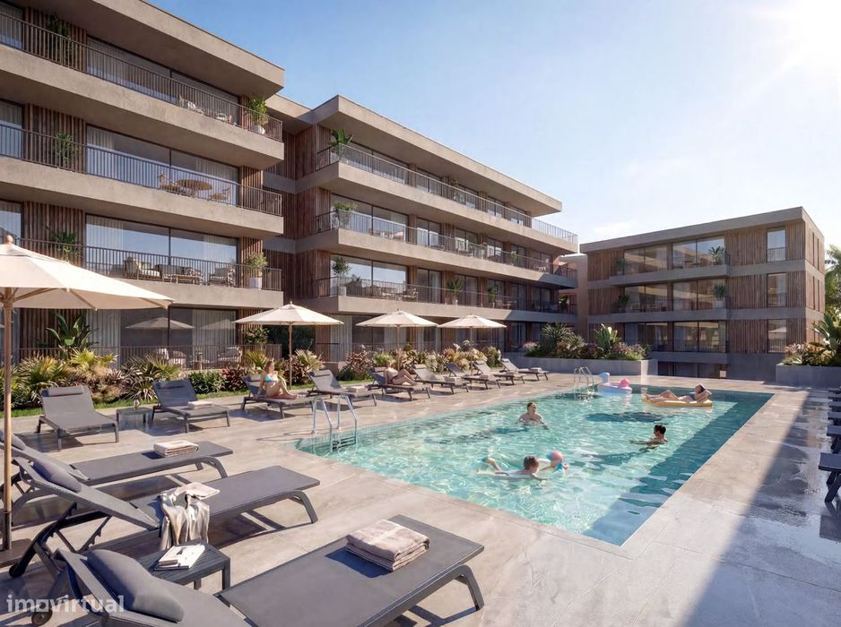 Apartamento T2 Novo em condomínio fechado - Jardins da Feira — Santa Maria Da Feira, Travanca, Sanfins E Espargo, Aveiro
