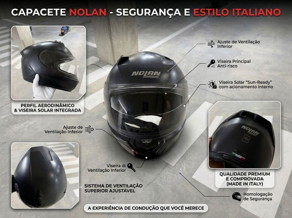 Capacete Nolan Lexan N60-6 L