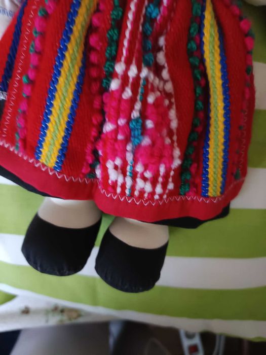 Boneca em trapo, vestida à Vianeza