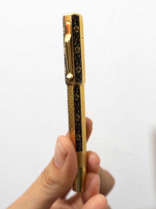 Caneta ouro Devotie Art Deco