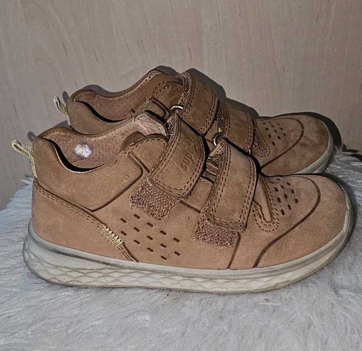 Jesienne wiosenne buty chłopięce skórze