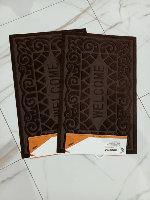 Wycieraczka pod drzwi 40 x 60 cm 2 sztuki