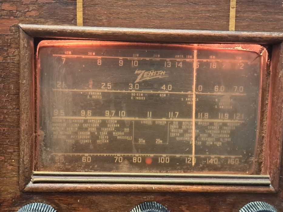 Rádio antigo Zenith