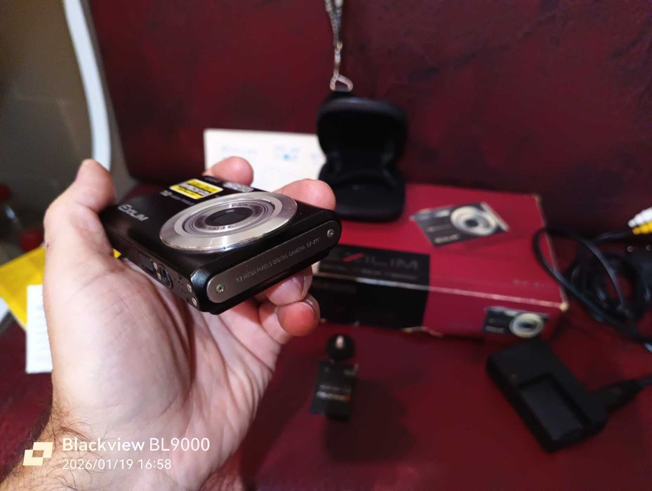Фотоаппарат Casio Exilim EX Z11 BlackSlim Aluminum Винтажный Идеал