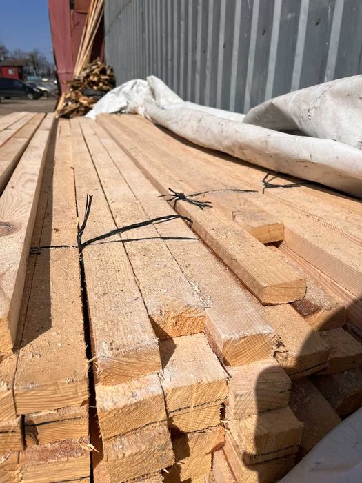 брус неструганий будівельний, чорновий брус,рейка чорнова не стругана 50х30