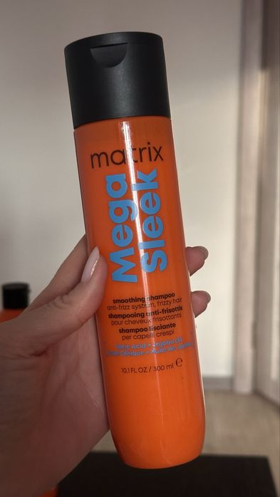 Matrix Mega Sleek бальзам шампунь для гладкості волосся