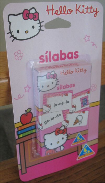 Majora - Hello Kitty - Jogo Cartas Didático - Sílabas (2011)