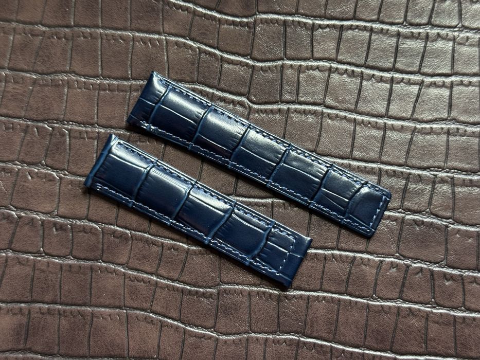 Breitling Navitimer, B-1 i inne pasek granatowy