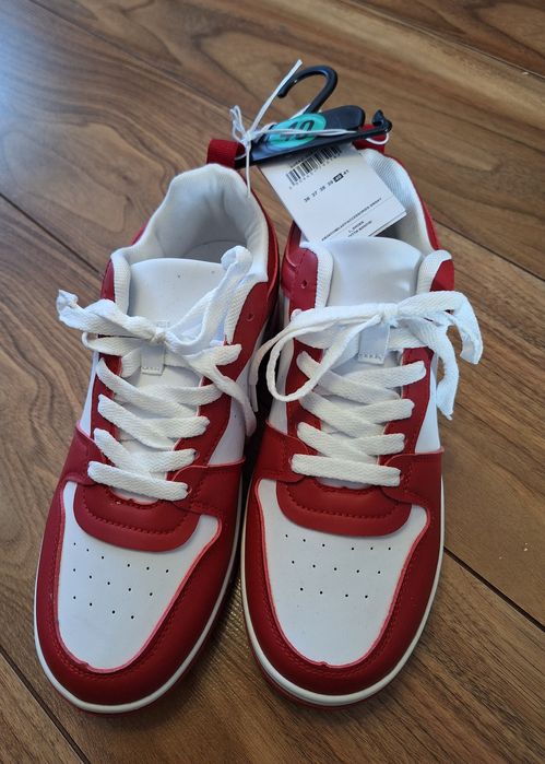 Sportowe buty sneakersy rozm 40 sinsay czerwone