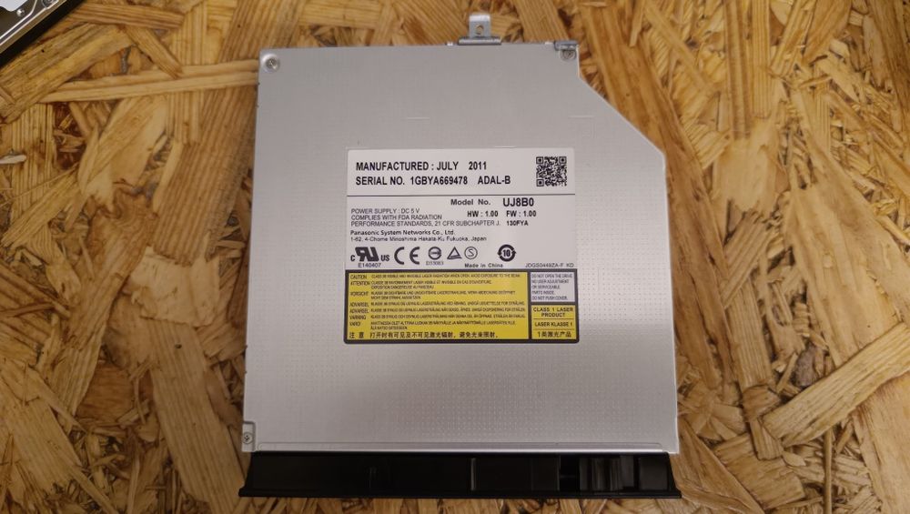 Nagrywarka DVD Panasonic UJ8B0 do laptopów ASUS
