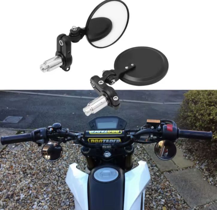 Дзеркала для мотоцикла в торец руля