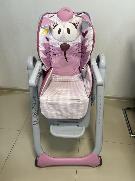 Стілець стільчик дитячий для годування Chicco polly 2 start