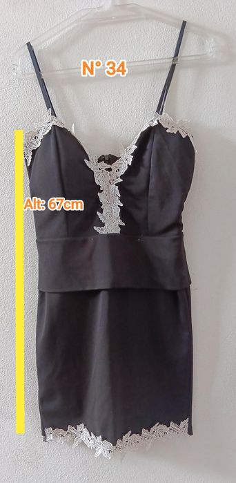 Vestido elegante elástico n°34