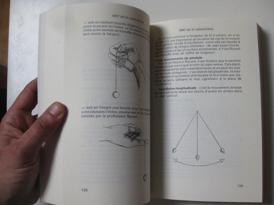 ABC de la Radiesthésie de Jean Louis Crozier & Jaques Mandorla