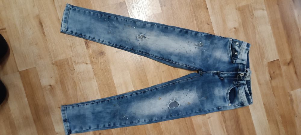 Spodnie jeansowe dla dziewczynki