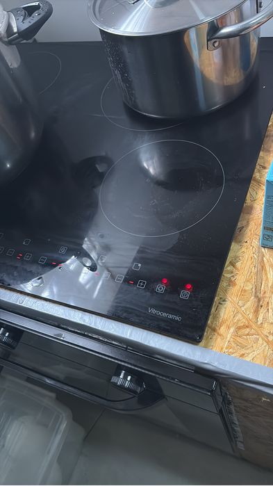 Conjunto Placa Vitrocerâmica + Forno Elétrico Jocel