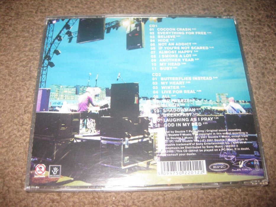 CD Duplo dos K´s Choice "Live" Portes Grátis!