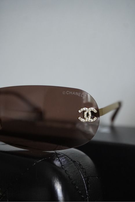 Окуляри CHANEL crystal cc oval повне пакування . Модель 2026 року у вінтажному стилі