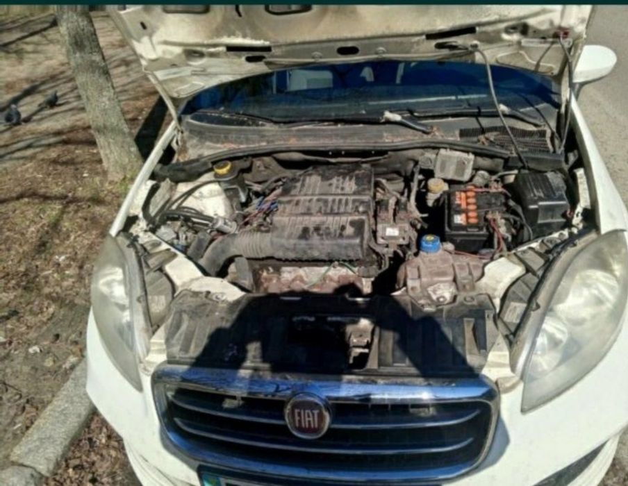 Двигатель головка коленвал 1.4л фиат добло линея пунто FIAT LINEA