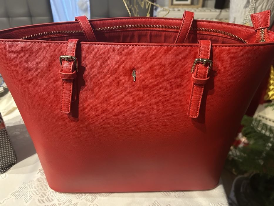 Ochnik torebka czerwona