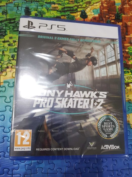 Tony Hawk's Pro Skater 1+2 PS5 (nowa) Sklep Iława