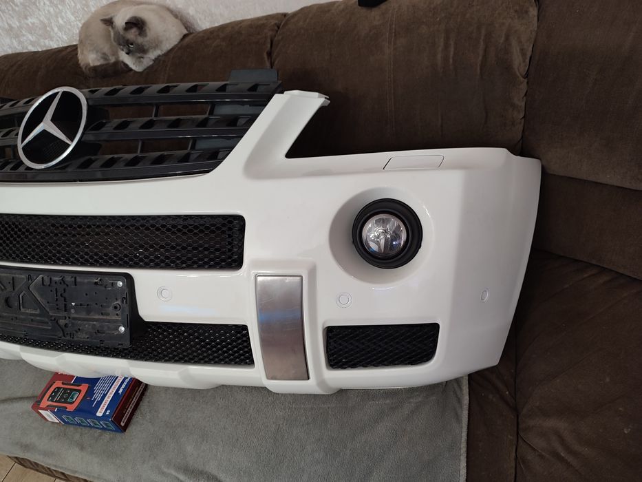 Передний бампер mercedes ml 63 amg w164