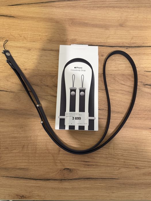 APPLE Crossbody Strap - Black
