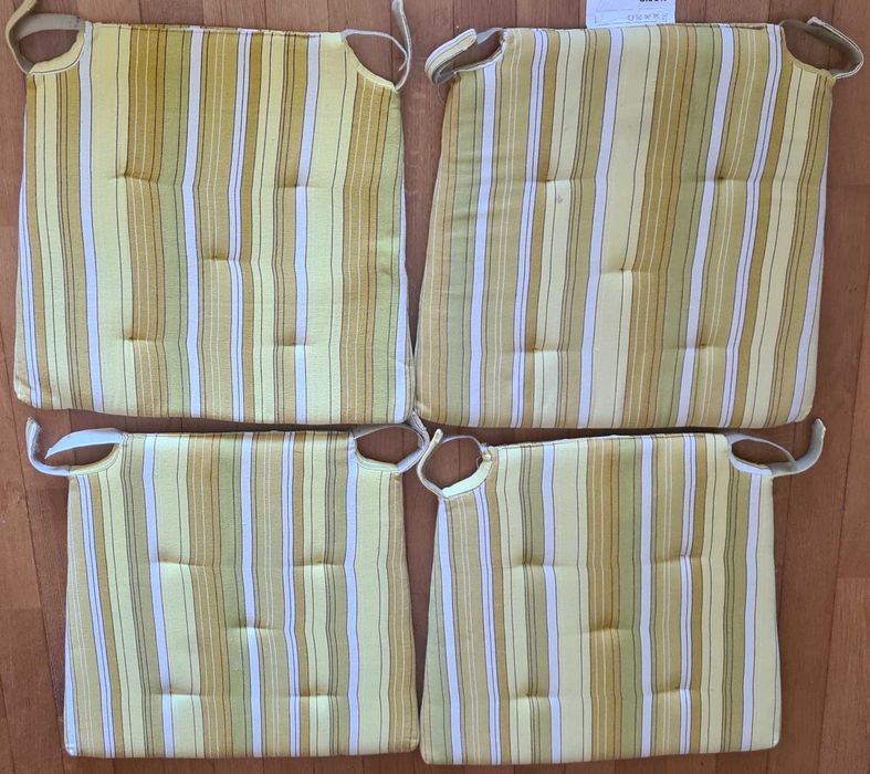 4 Cadeiras IKEA + Almofadas | 30€ | Venda individual possível  | 8 €