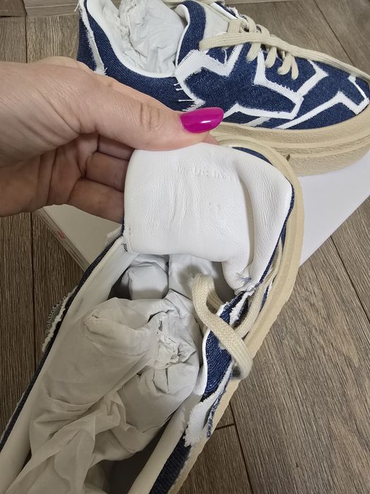 Новые кеды MM6 на ногу 27 см