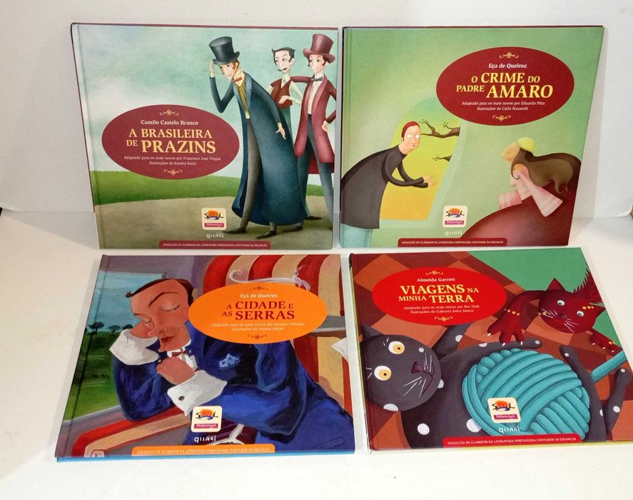 Coleção de Clássicos da Literatura Portuguesa Contados às Crianças