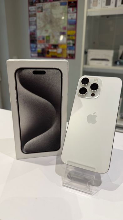 Telefon iPhone 15 Pro Max 1 TB 92% Leszno Dworcowa Gwarancja