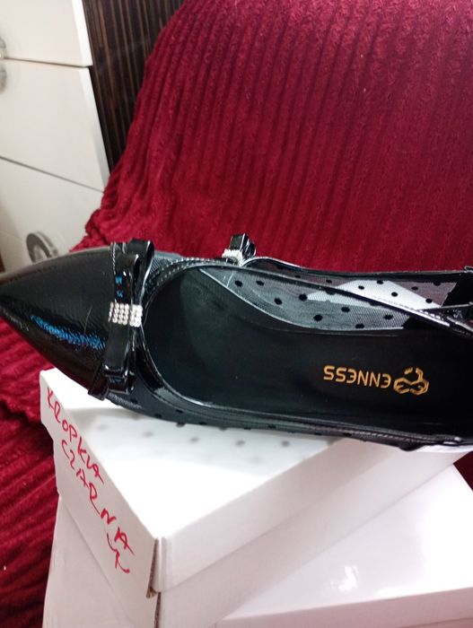 Buty balerinki czarne