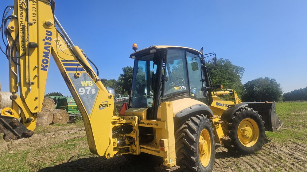Koparko-ładowarka Komatsu WB 97s