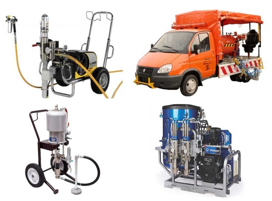 Фарбувальне обладнання безповітряного розпилення Wagner. Graco, HVBAN