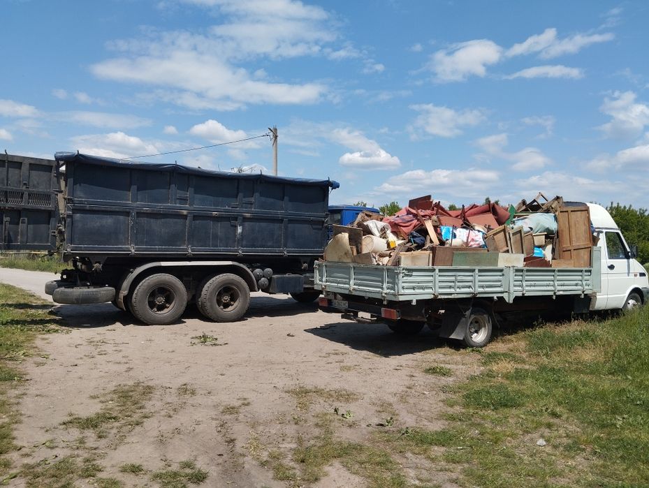 Вывоз мусора. Вывоз хлама ,веток.строй.мусора.Уборка территорий.