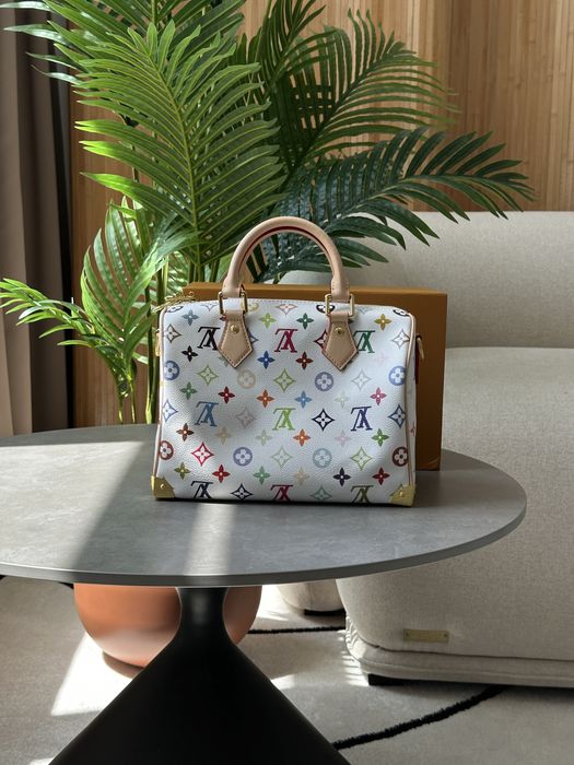 Сумка Louis Vuitton x Murakami Takashi Speedy Bandouliere 25