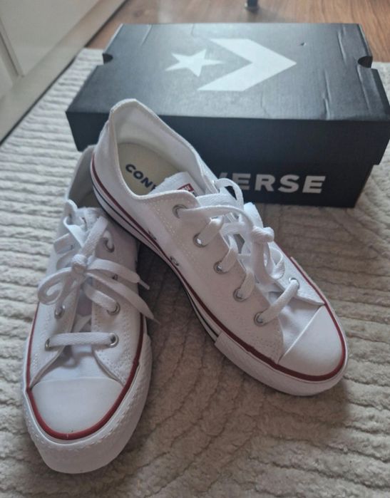 Nowe trampki Converse białe all star oryginalne 36