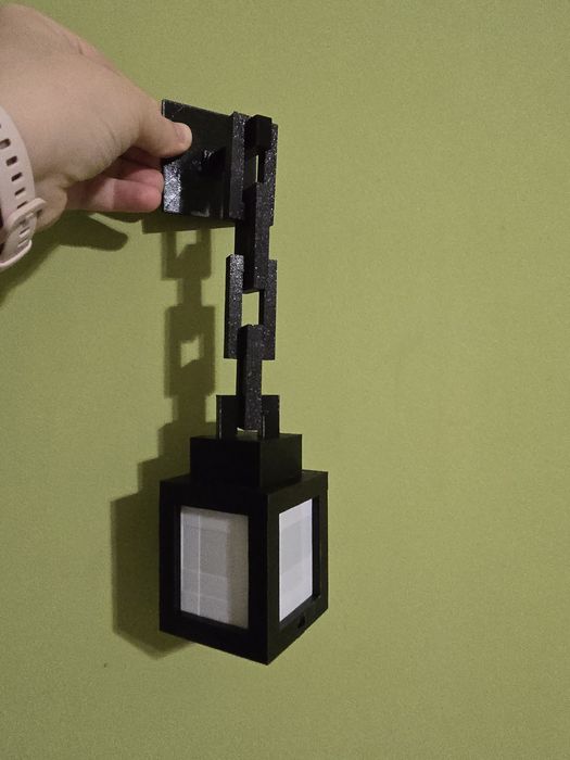 Лампа Майнкафт, 3D друк, пульт.