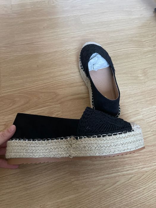 Nowe buty espadryle
