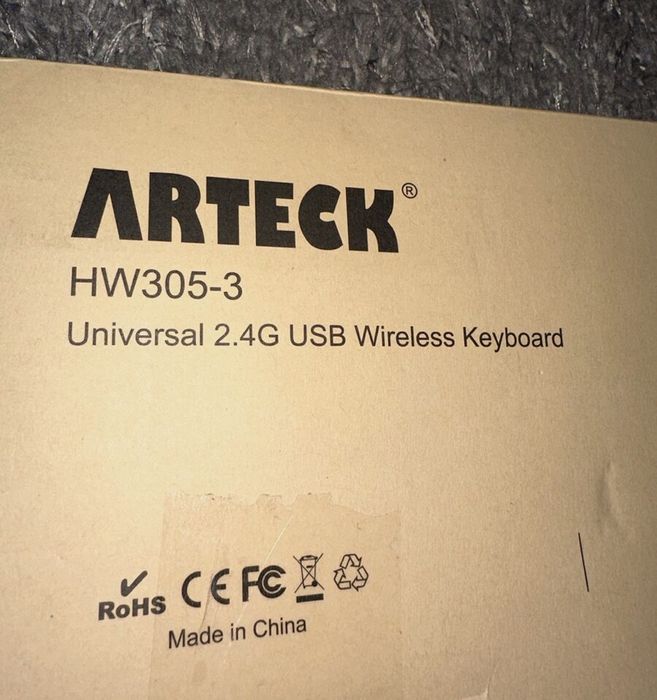 Бездротова клавіатура Arteck 2.4G