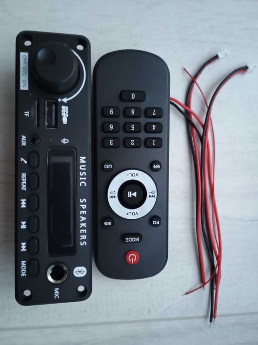 Wzmacniacz audio 2x40W 80W 12 24V stereo pilot JX- 818BT lub JX-Y18